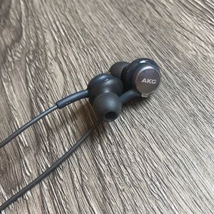 Samsung AKG Gray Earbud Headphones